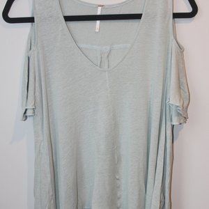 Light green free people top